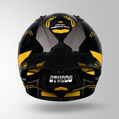 THUNDER D2 DRAKEN DECOR BLACK & YELLOW WITH SPOILER