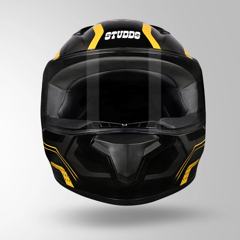 THUNDER D2 DRAKEN DECOR BLACK & YELLOW WITH SPOILER