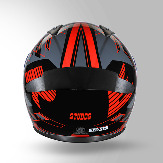 THUNDER D3 DECOR BLACK & RED WITH SPOILER