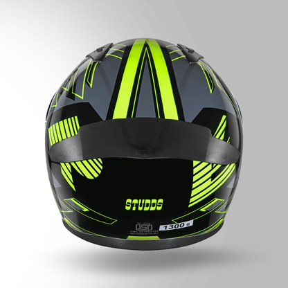 THUNDER D3 DECOR BLACK & YELLOW WITH SPOILER