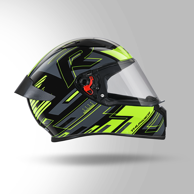 THUNDER D3 DECOR BLACK & YELLOW WITH SPOILER