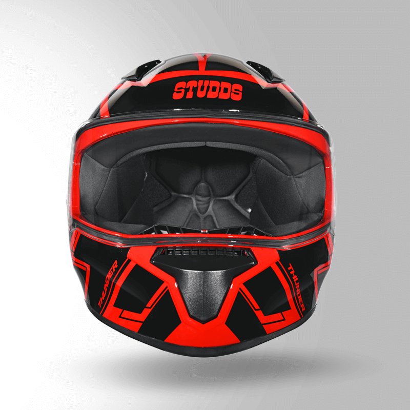 THUNDER D3 DECOR RED & BLACK WITH SPOILER