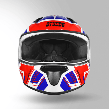 THUNDER D3 DECOR WHITE & RED WITH SPOILER