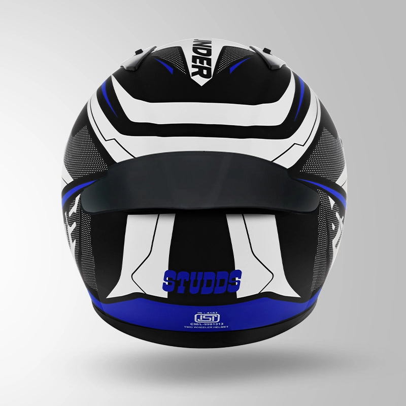 THUNDER D4 DECOR BLACK & BLUE WITH SPOILER