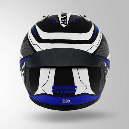 THUNDER D4 DECOR BLACK & BLUE WITH SPOILER