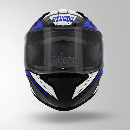THUNDER D4 DECOR BLACK & BLUE WITH SPOILER