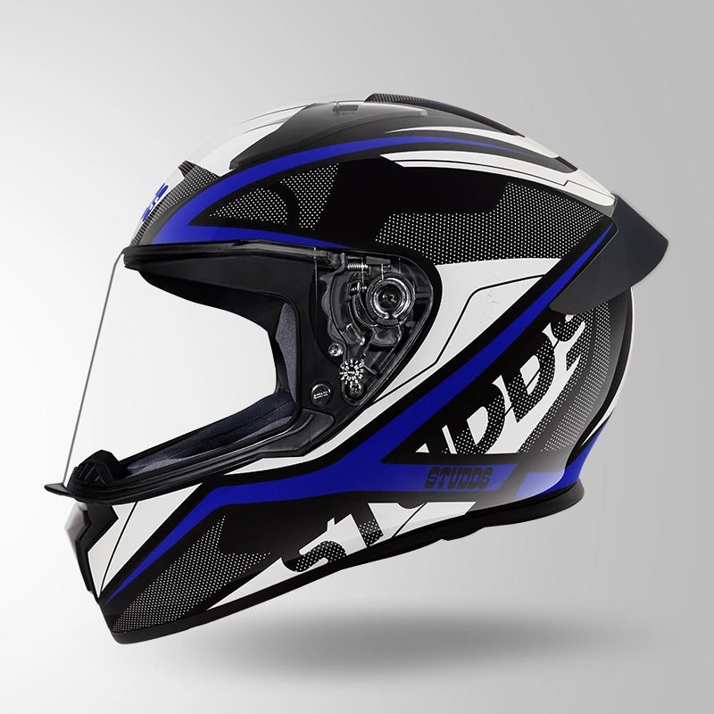 THUNDER D4 DECOR BLACK & BLUE WITH SPOILER