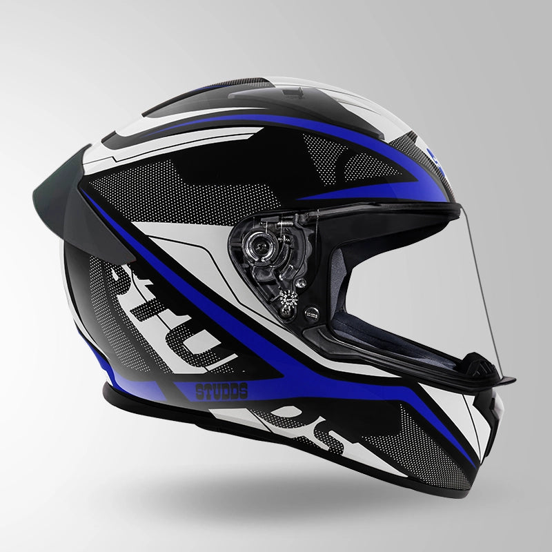 THUNDER D4 DECOR BLACK & BLUE WITH SPOILER