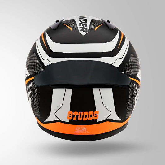 THUNDER D4 DECOR BLACK & ORANGE WITH SPOILER