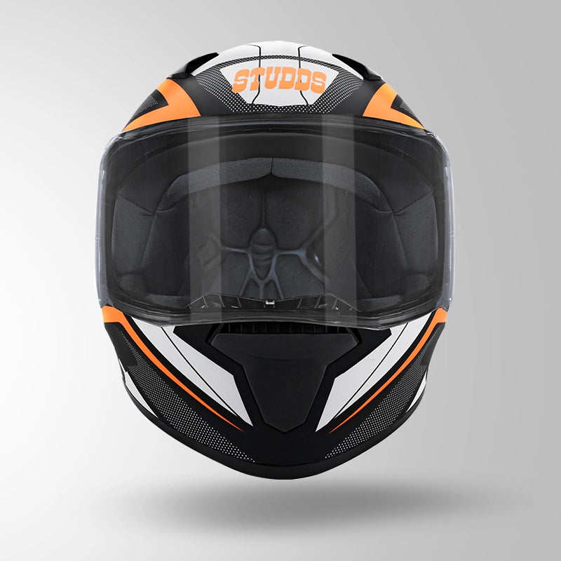THUNDER D4 DECOR BLACK & ORANGE WITH SPOILER