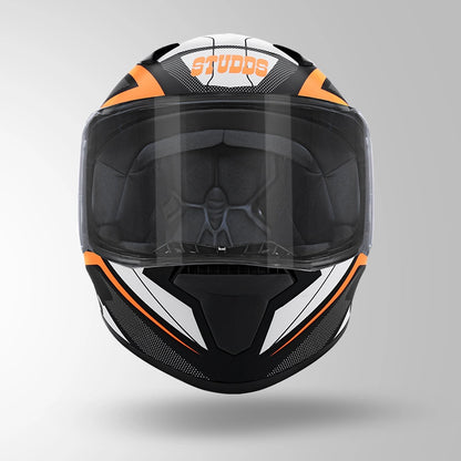 THUNDER D4 DECOR BLACK & ORANGE WITH SPOILER