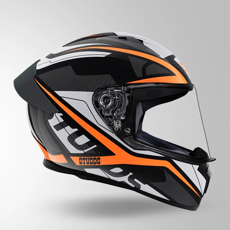 THUNDER D4 DECOR BLACK & ORANGE WITH SPOILER