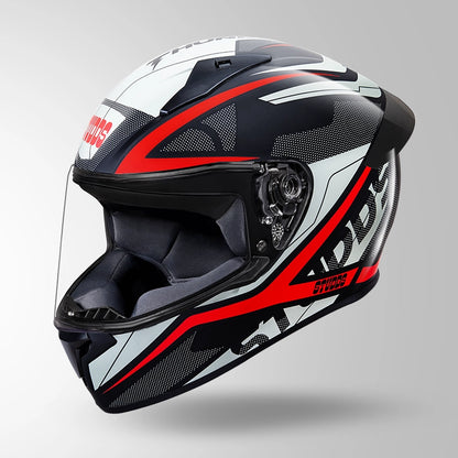 THUNDER D4 DECOR BLACK & RED WITH SPOILER