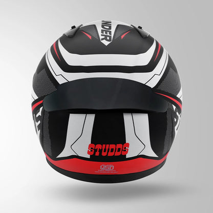 THUNDER D4 DECOR BLACK & RED WITH SPOILER