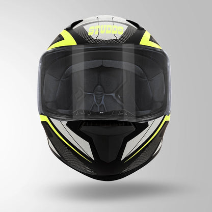 THUNDER D4 DECOR BLACK & YELLOW WITH SPOILER