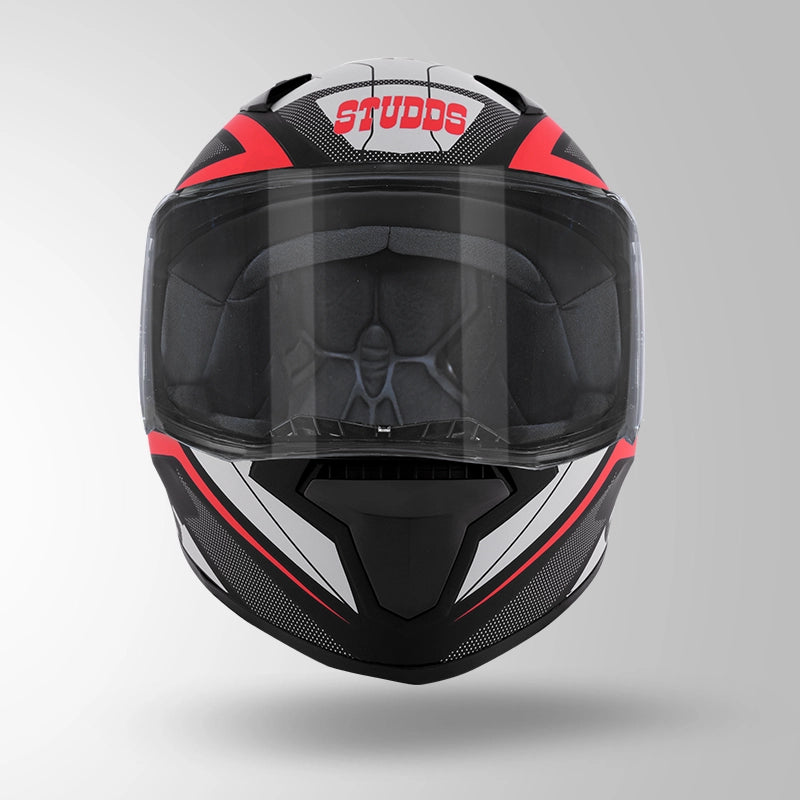 THUNDER D4 DECOR MATT BLACK & RED WITH SPOILER