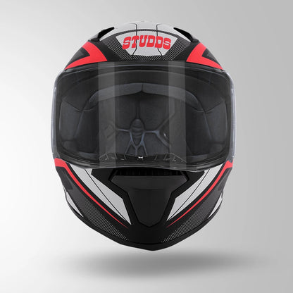 THUNDER D4 DECOR MATT BLACK & RED WITH SPOILER