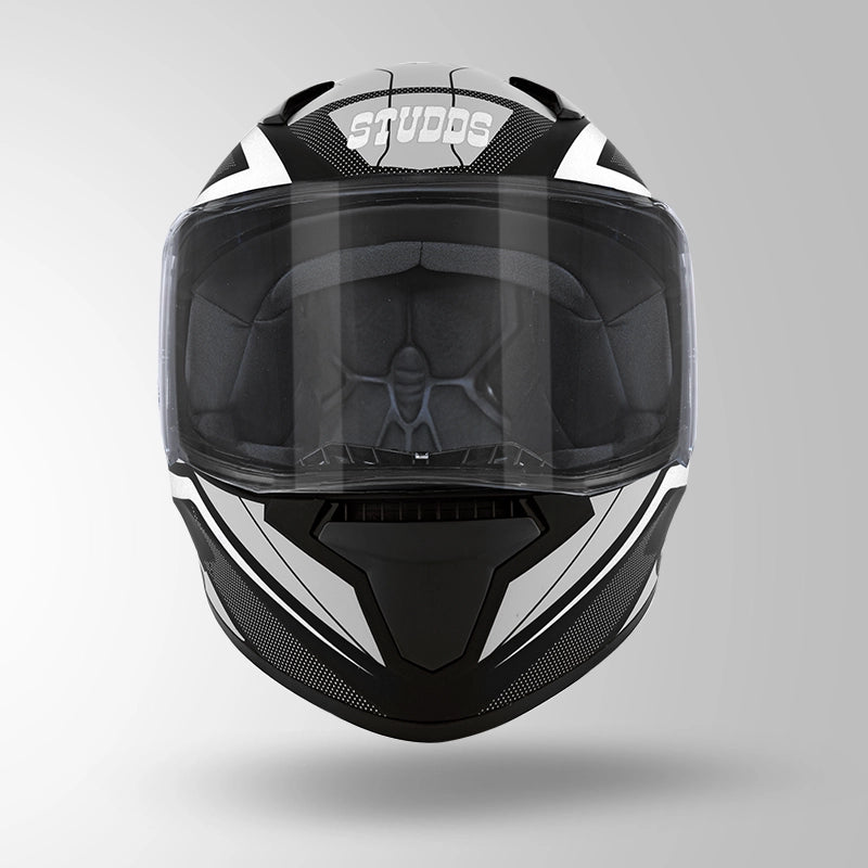 THUNDER D4 DECOR MATT BLACK & WHITE WITH SPOILER