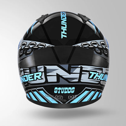 THUNDER D5 DECOR BLACK & BLUE WITH SPOILER