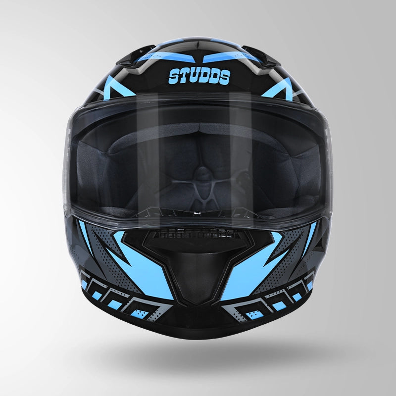 THUNDER D5 DECOR BLACK & BLUE WITH SPOILER