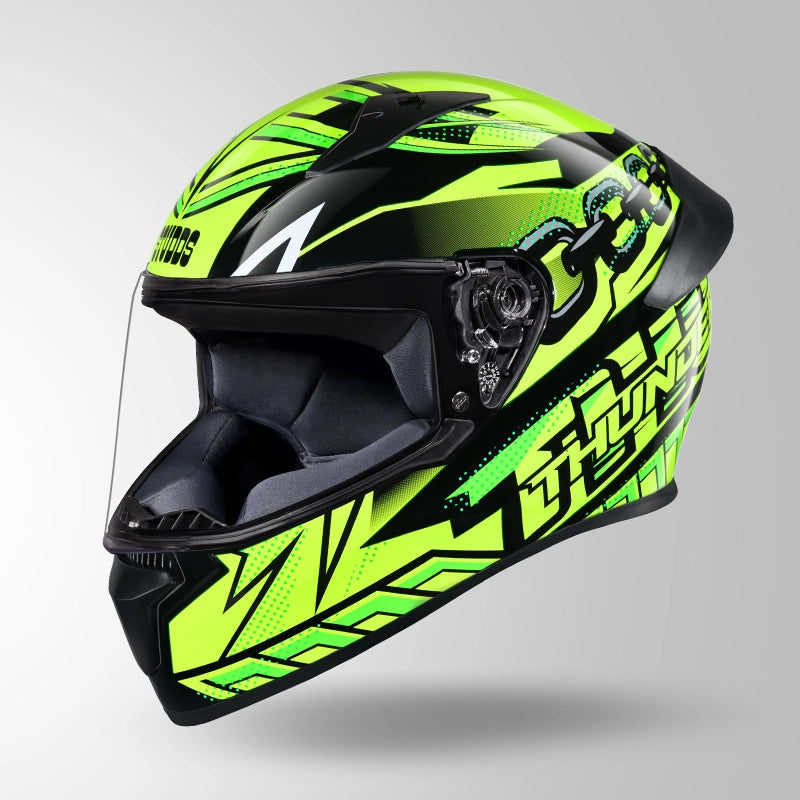 THUNDER D5 DECOR BLACK / GREEN & YELLOW WITH SPOILER