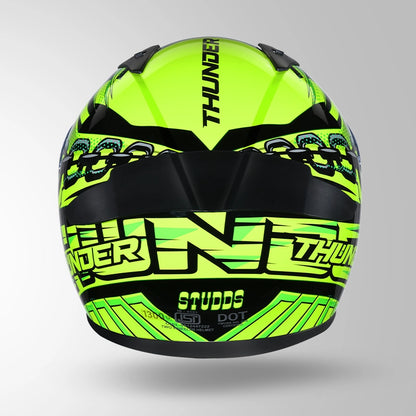 THUNDER D5 DECOR BLACK / GREEN & YELLOW WITH SPOILER