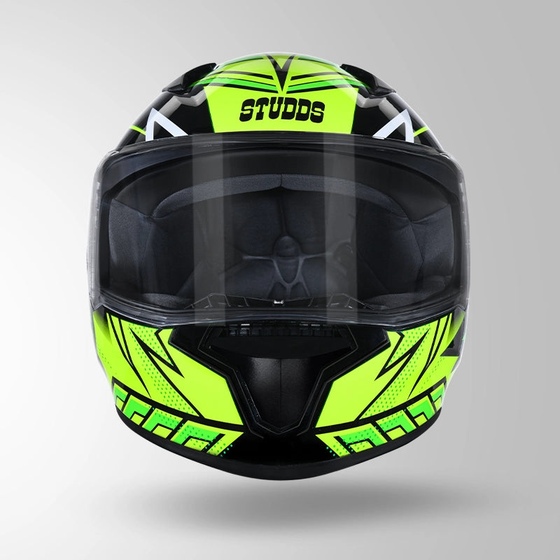THUNDER D5 DECOR BLACK / GREEN & YELLOW WITH SPOILER