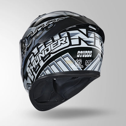 THUNDER D5 DECOR BLACK & GREY WITH SPOILER
