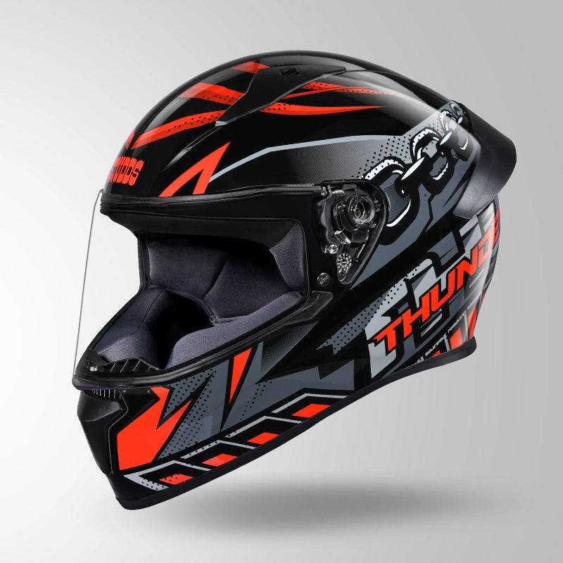 THUNDER D5 DECOR BLACK & RED WITH SPOILER
