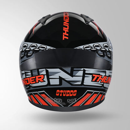 THUNDER D5 DECOR BLACK & RED WITH SPOILER