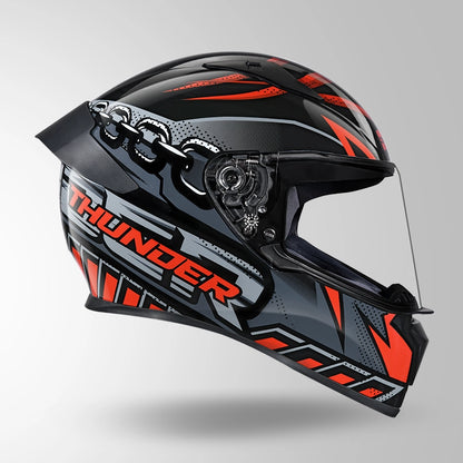 THUNDER D5 DECOR BLACK & RED WITH SPOILER