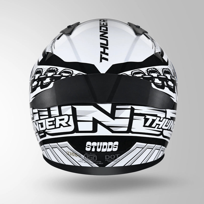 THUNDER D5 DECOR BLACK & WHITE WITH SPOILER