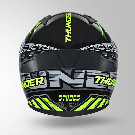 THUNDER D5 DECOR BLACK & YELLOW WITH SPOILER