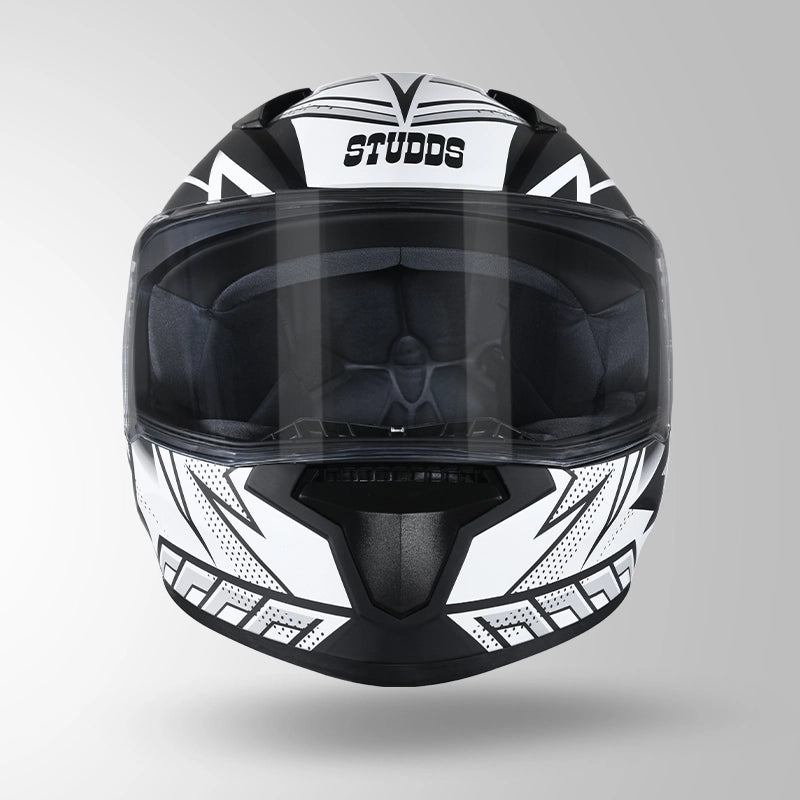THUNDER D5 DECOR MATT BLACK & WHITE WITH SPOILER