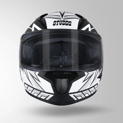 THUNDER D5 DECOR MATT BLACK & WHITE WITH SPOILER