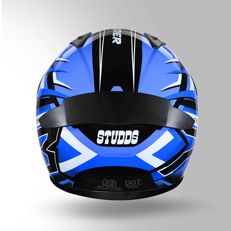 THUNDER D6 DECOR BLACK / BLUE & BLUE WITH SPOILER