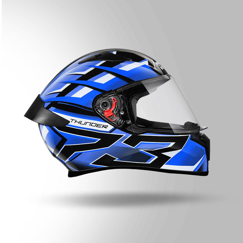 THUNDER D6 DECOR BLACK / BLUE & BLUE WITH SPOILER