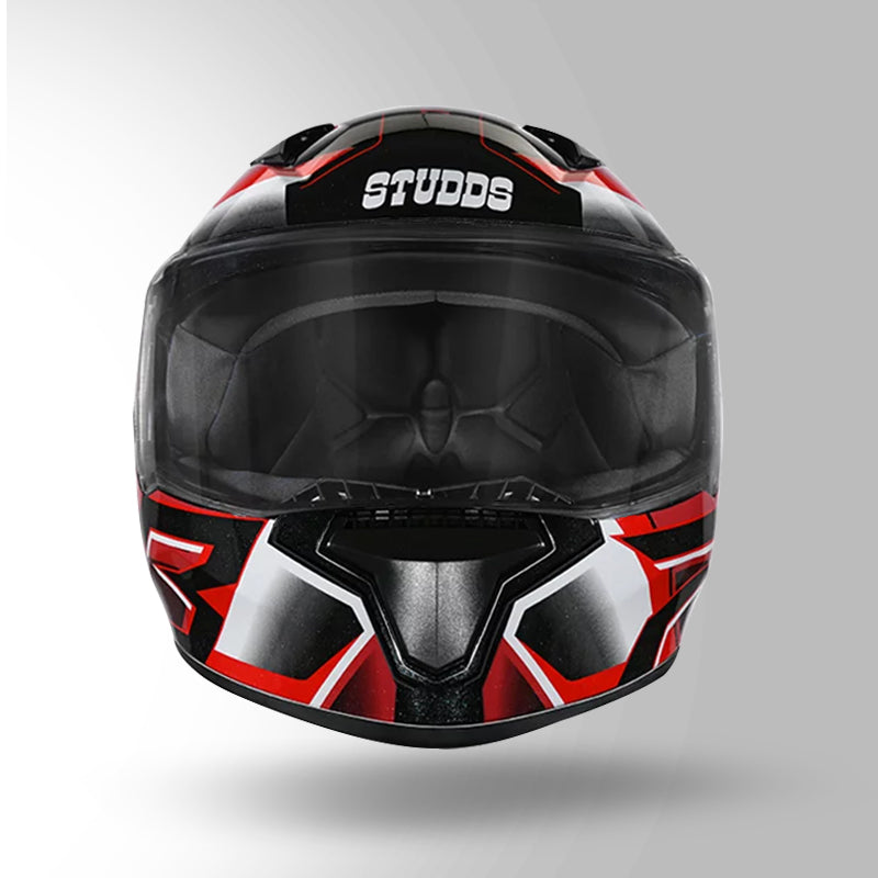 THUNDER D6 DECOR BLACK / WHITE & RED WITH SPOILER