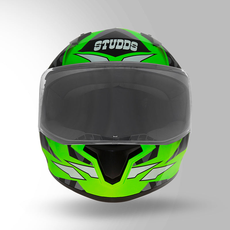 THUNDER D7 DECOR NEON GREEN & BLACK WITH SPOILER