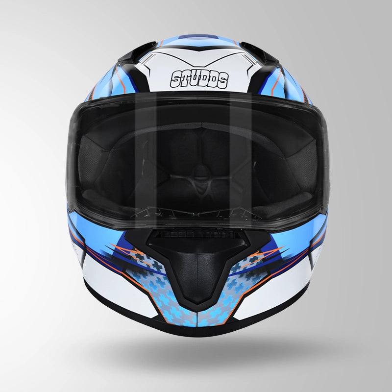 THUNDER D8 DECOR BLACK & BLUE WITH SPOILER