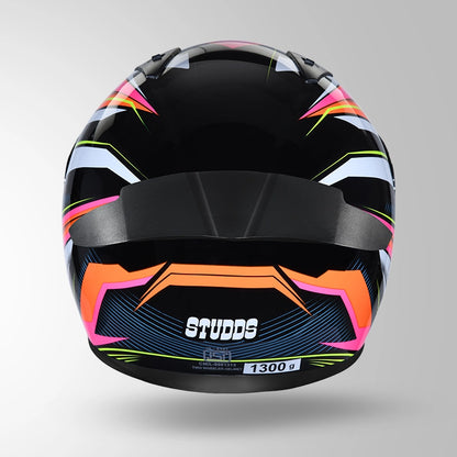 THUNDER D8 DECOR BLACK & ORANGE WITH SPOILER