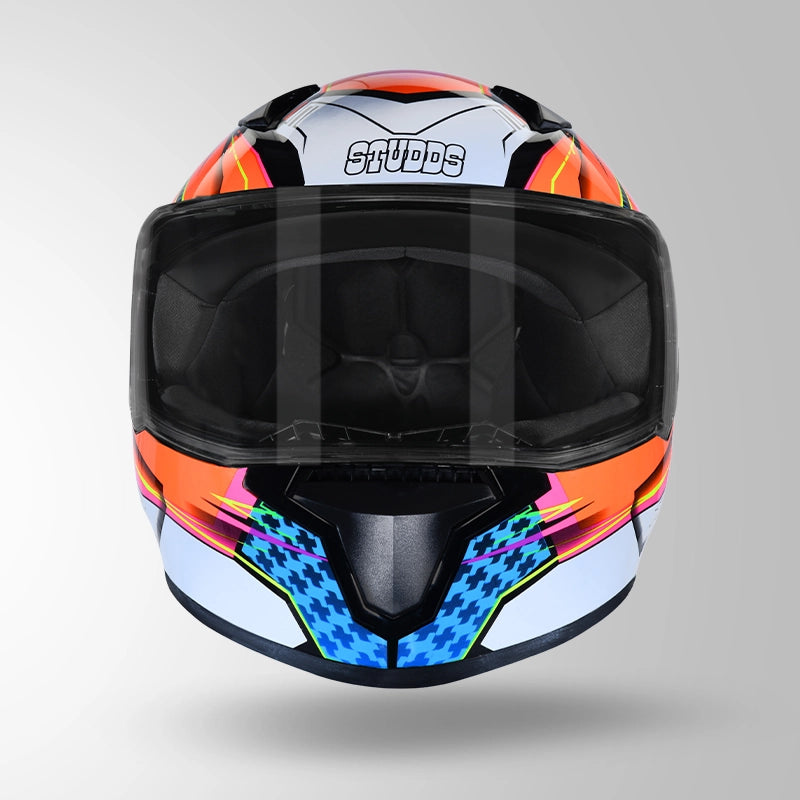 THUNDER D8 DECOR BLACK & ORANGE WITH SPOILER