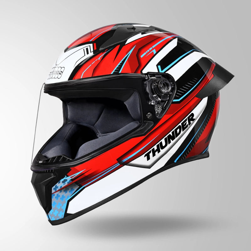THUNDER D8 DECOR BLACK & RED WITH SPOILER