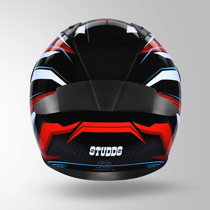 THUNDER D8 DECOR BLACK & RED WITH SPOILER