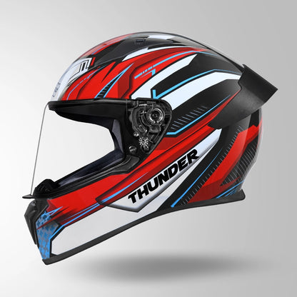 THUNDER D8 DECOR BLACK & RED WITH SPOILER