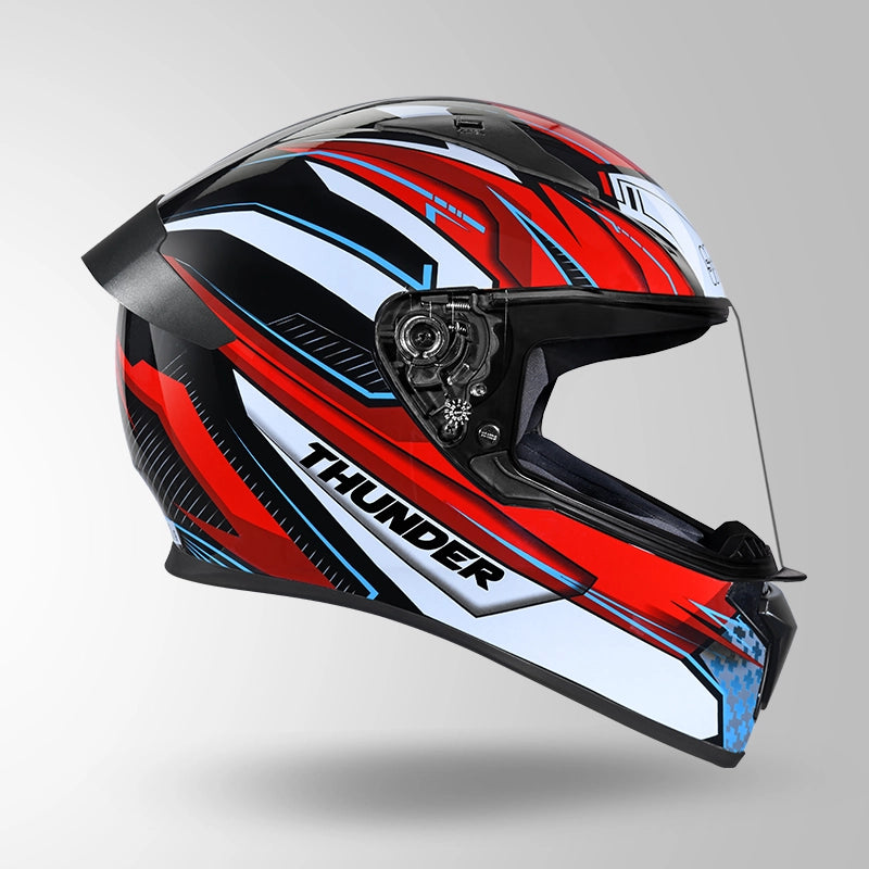 THUNDER D8 DECOR BLACK & RED WITH SPOILER