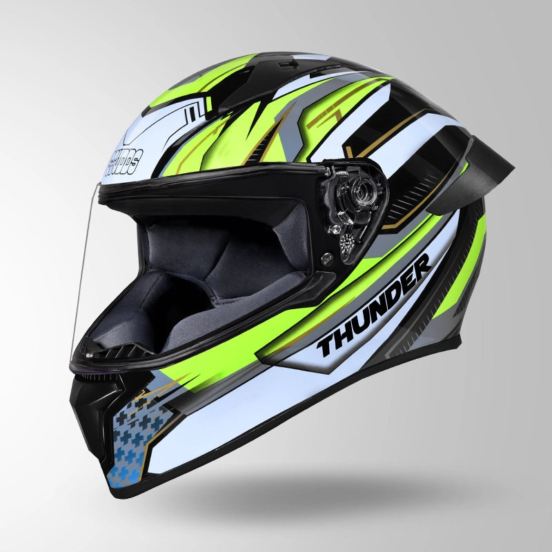 THUNDER D8 DECOR BLACK & YELLOW WITH SPOILER