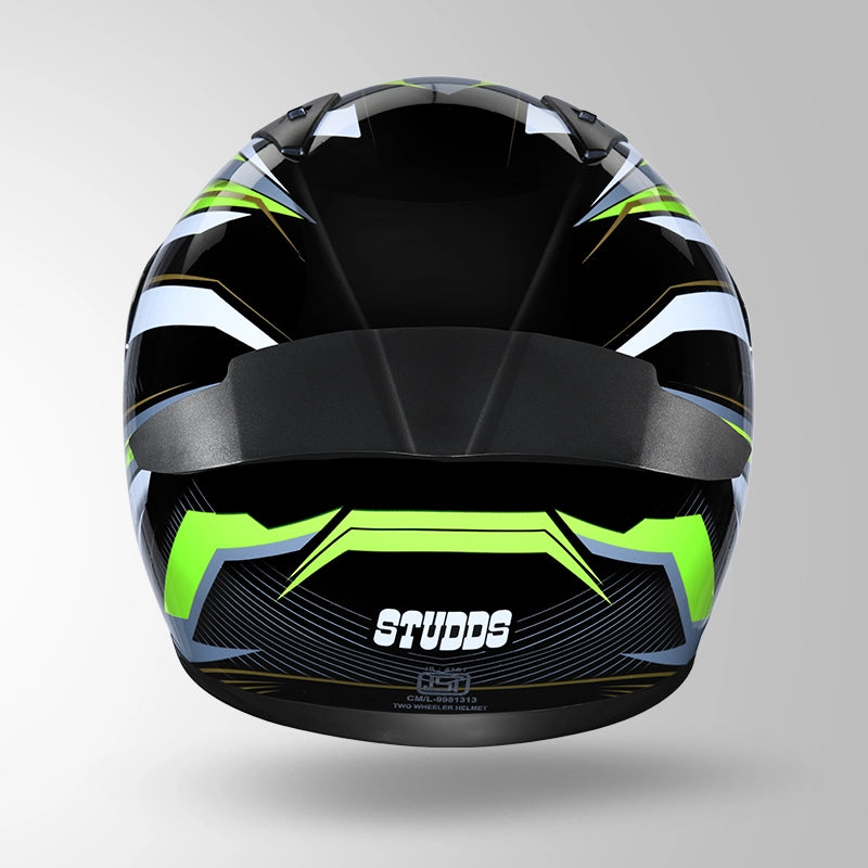 THUNDER D8 DECOR BLACK & YELLOW WITH SPOILER