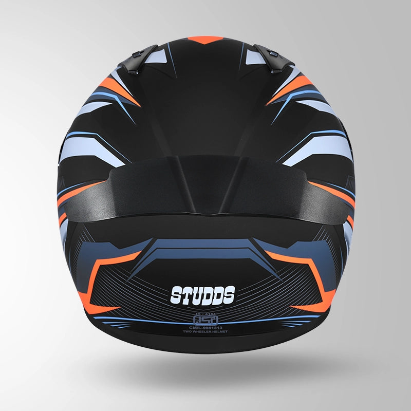 THUNDER D8 DECOR MATT BLACK & GREY WITH SPOILER