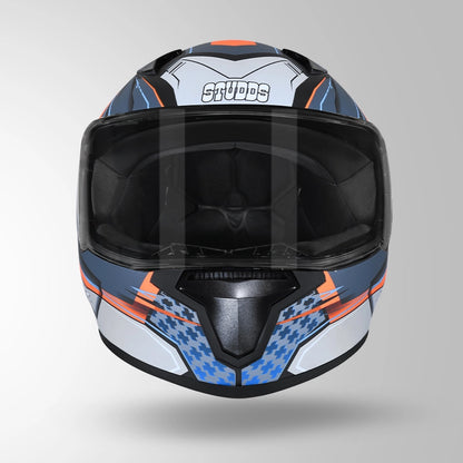 THUNDER D8 DECOR MATT BLACK & GREY WITH SPOILER